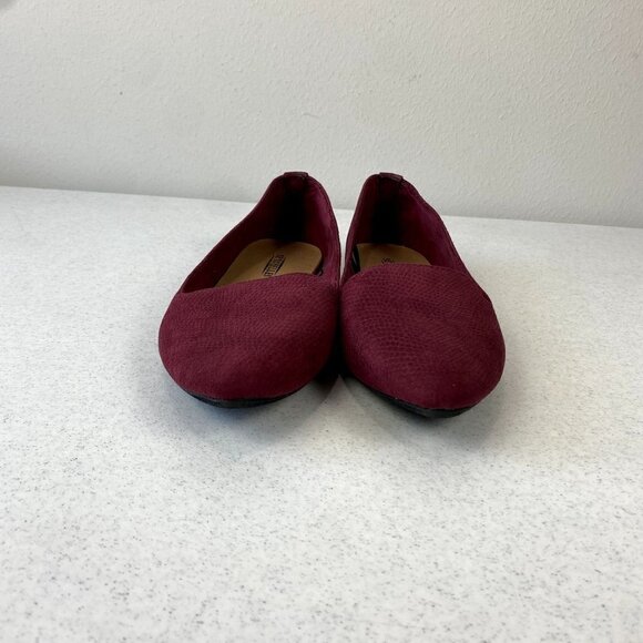 Seychelles Dwight Flats Burgundy 7W - Picture 3 of 8